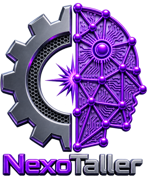 NexoTaller Logo 3D